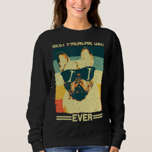 Sudadera El mejor padre francés los hombres Bulldoges franc
