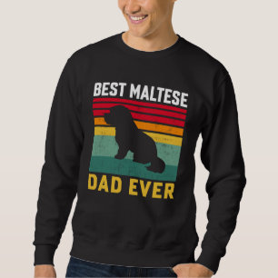 Sudadera El mejor padre maltés de todos los tiempos, papá p