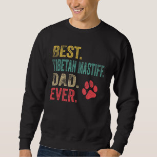 Sudadera El mejor padre Mastín Tibetano de hombre jamás exi