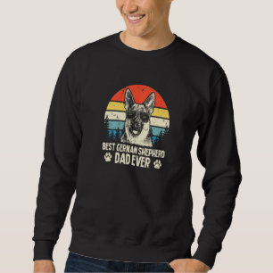 Sudadera El mejor padre pastor alemán del hombre de todos l