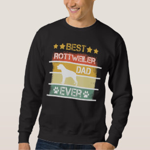 Sudadera El Mejor Padre Rottweiler De Los Hombres En La His