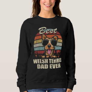 Sudadera El Mejor Padre Terrier Galés de Hombres Día del Pa