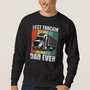 Sudadera El Mejor Papá Conductor de Camión de Hombres