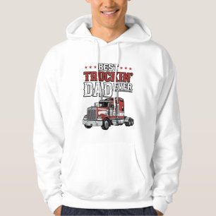 Sudadera El Mejor Papá de Camiones Diseño de Camiseta de Ca