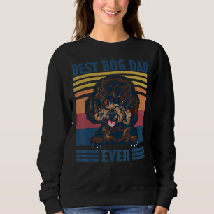Sudadera El mejor papá de caniche del mundo