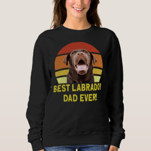 Sudadera El mejor papá de Labrador