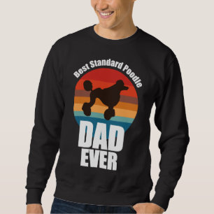 Sudadera El mejor papa de perro fisicoide del día del padre