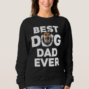 Sudadera El mejor papá de perro nunca fue Zorro suave