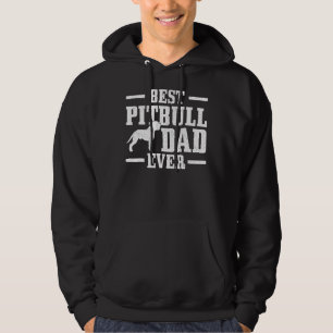 Sudadera El mejor papá de Pitbull, el propietario de un per