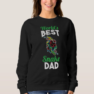 Sudadera El mejor papá de serpiente del mundo