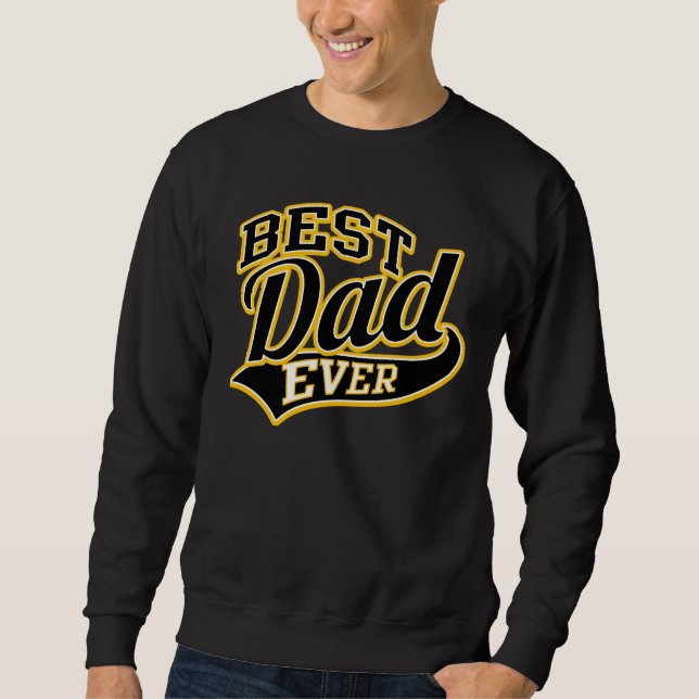 Sudadera El mejor papá de todas las estrellas SuperDad (Anverso)
