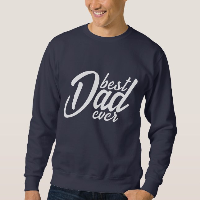 Sudadera El mejor papá de todos (Anverso)