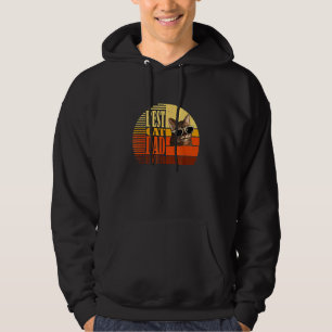 Sudadera El mejor papá del gato del día del padre del gato