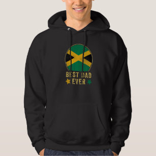 Sudadera El Mejor Papá del Mundo Jamaicano Padre País Jamai