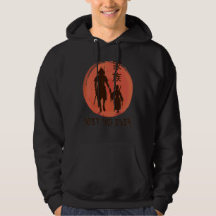 Sudadera El Mejor Papá Del Mundo Samurái Chino Japón Padre 