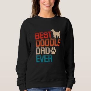Sudadera El Mejor Papá Doodle de Hombres Papá Perro GoldenD