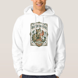 Sudadera El Mejor Papá Gato del Mundo Camiseta de Diseño Ve