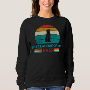 Sudadera El mejor papa labrador de la historia 166