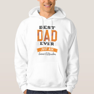 Sudadera El Mejor Papá Padre Papito Jamás Solo Pregúntale D
