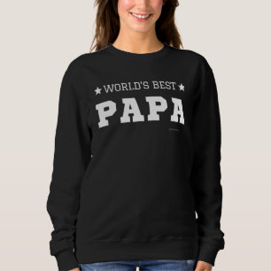 Sudadera El mejor papá papá padre abuelo Papa Fathe