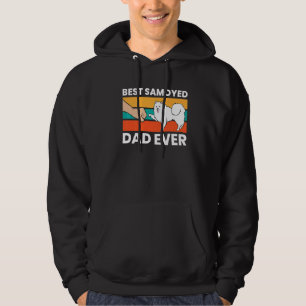 Sudadera El mejor papá Samoyed siempre lindo Samoyed