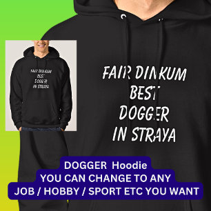 Sudadera El mejor perro de Dinkum en Straya