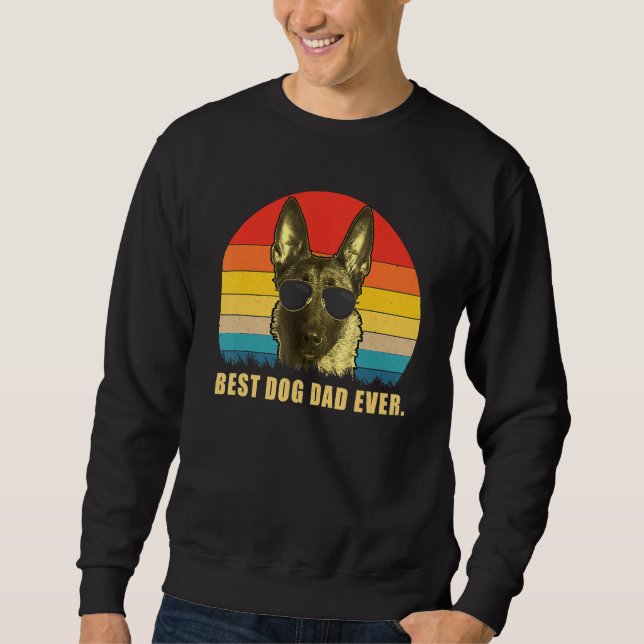 Sudadera El mejor perro de la historia de Malinois belga (Anverso)