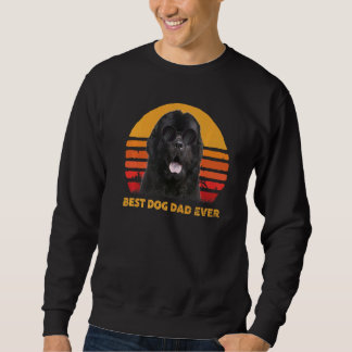 Sudadera El mejor perro de Terranova jamás papá de cachorro