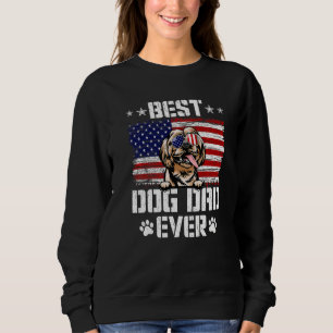 Sudadera El mejor perro del mundo es Shih Tzu Bandera estad