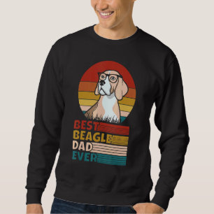 Sudadera El mejor perro del mundo papá beagle el día del pa