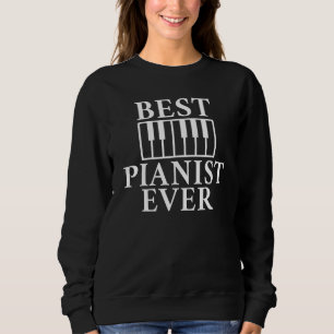 Sudadera El mejor pianista de la historia