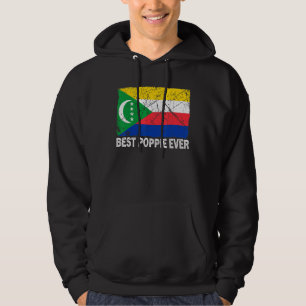 Sudadera El mejor poppie del día del padre en las Comoras F