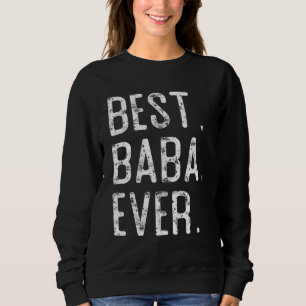 Sudadera El mejor regalo del día del padre de Baba para Bab