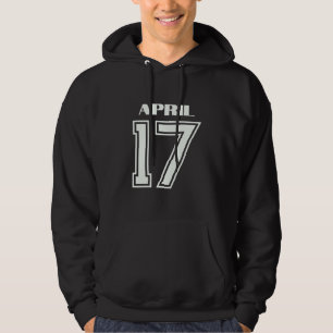 Sudadera El mejor regalo para el cumpleaños 17 de abril