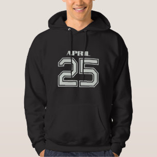 Sudadera El mejor regalo para el cumpleaños 25 de abril