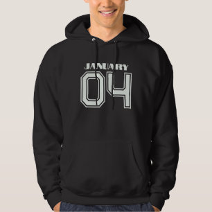 Sudadera El mejor regalo para el cumpleaños 4 de enero