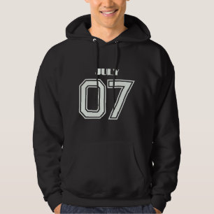 Sudadera El mejor regalo para el cumpleaños 7 de julio