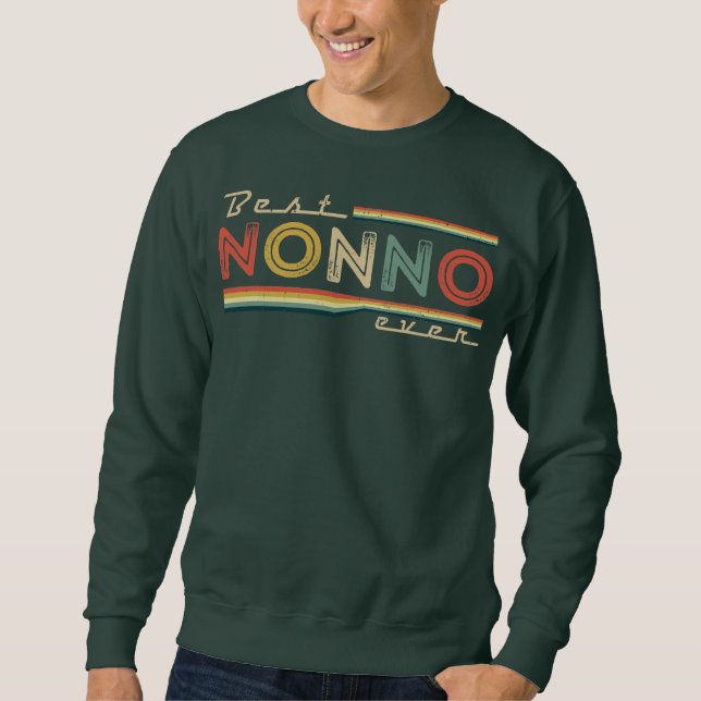 Sudadera El mejor regalo retro inexistente para el padre (Anverso)