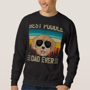 Sudadera El mejor retro de carne masculina del padre del pa