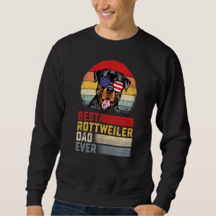 Sudadera El mejor rotuiler padre del mundo