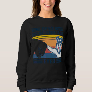 Sudadera El mejor Schnauzer Dad de los hombres