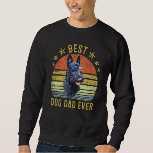 Sudadera El mejor Schnauzer Dad en miniatura Perro Vintage