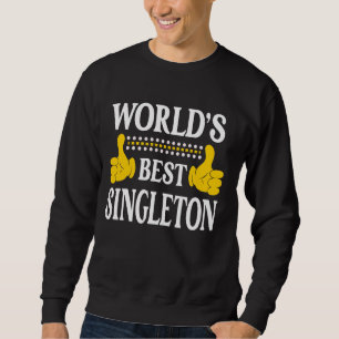 Sudadera El mejor Si de la familia Singleton Apellidos