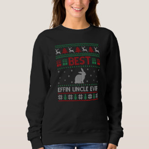 Sudadera El Mejor Tío de Hombre Con Effin Coincidente Tío C