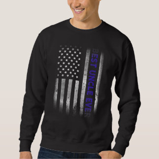 Sudadera El Mejor Tío De Los Hombres Que La Bandera Estadou
