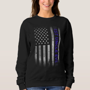 Sudadera El Mejor Tío De Los Hombres Que La Bandera Estadou