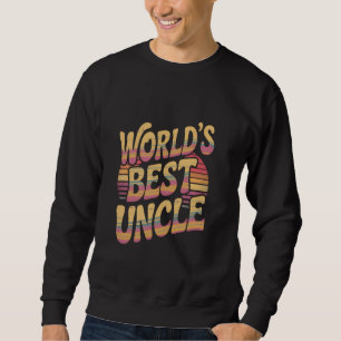 Sudadera El mejor tío del mundo