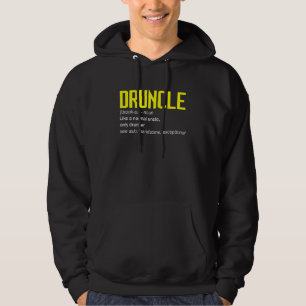 Sudadera El mejor tío del mundo en definición de borrachín 
