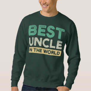 Sudadera El mejor tío del mundo tíos hombres