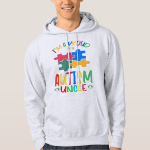Sudadera El mes de concientización del autismo mundial Soy 